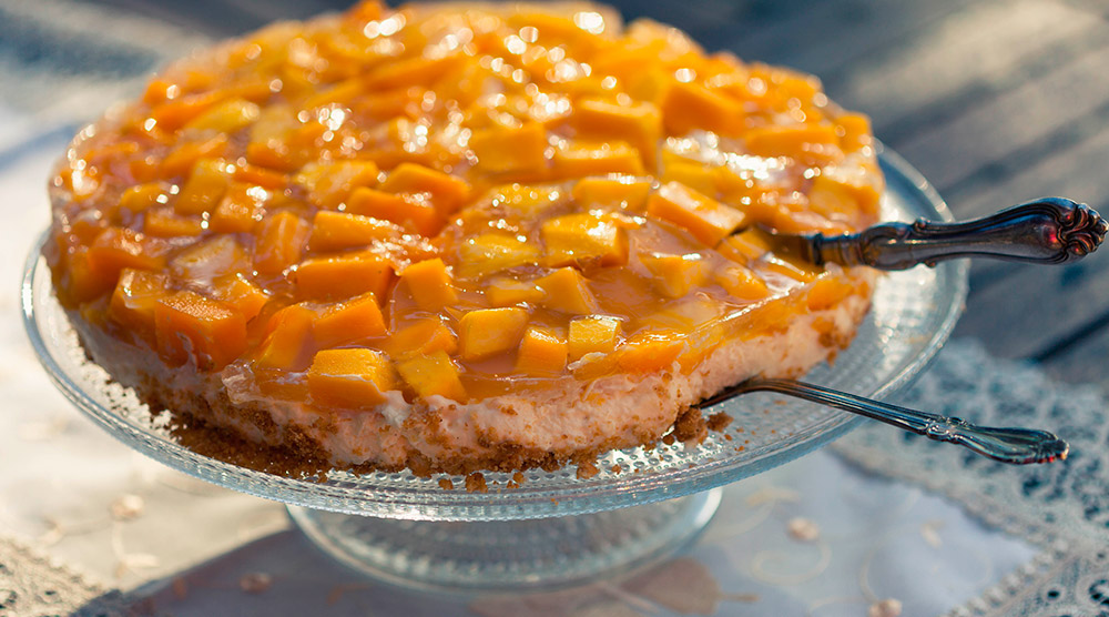 Tarta de mango
